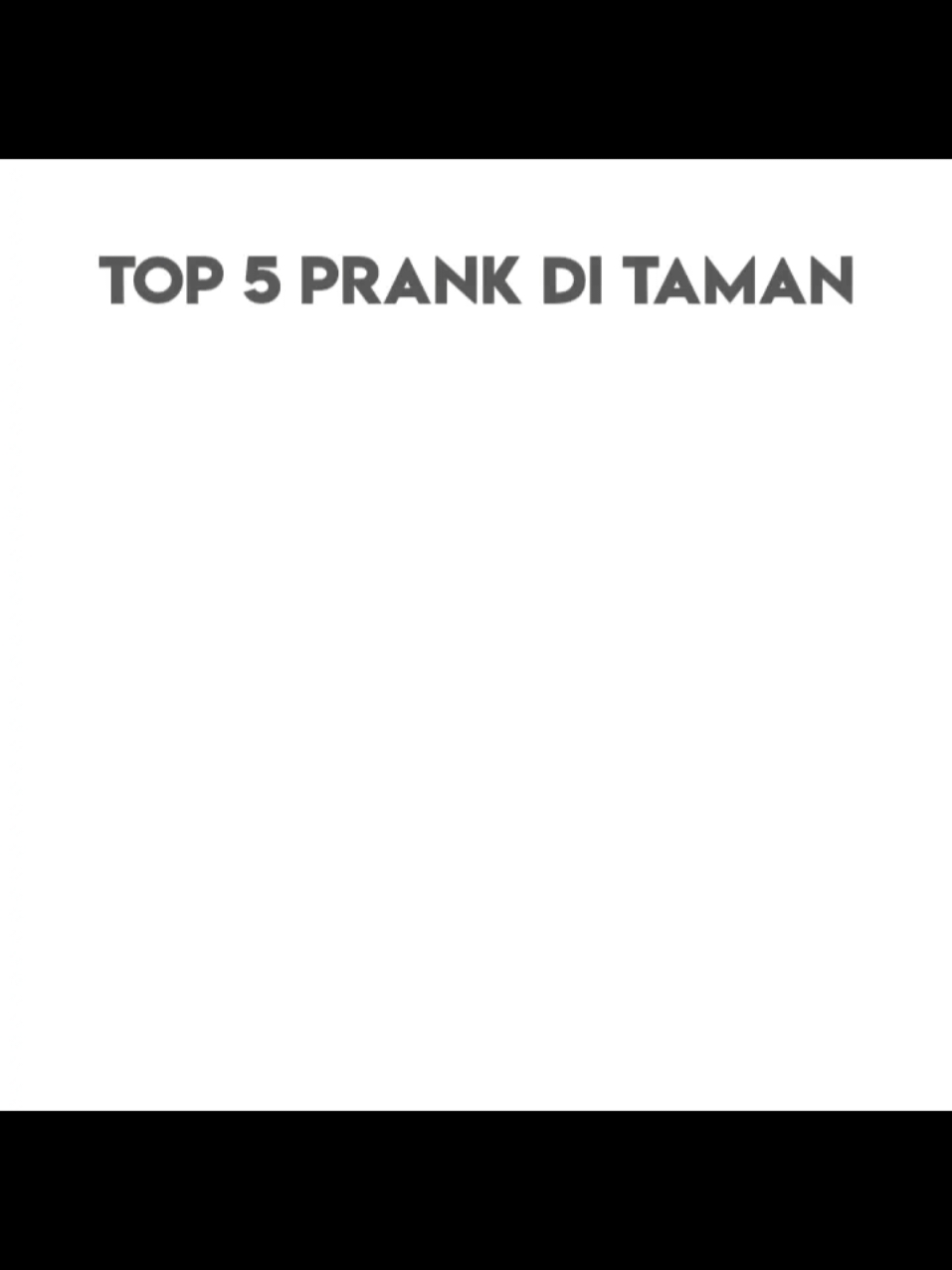 TOP 5 PRANK DI TAMAN #unaveragestudent #prankvideo #jakarta #harmlessprank #trending #top5 #funnyvideos 
