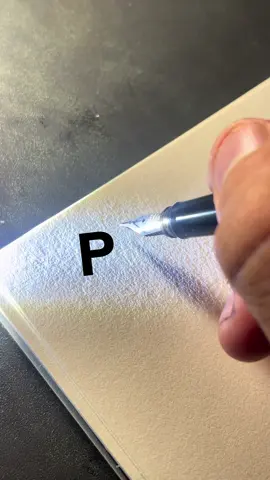 How to sign the letter P?