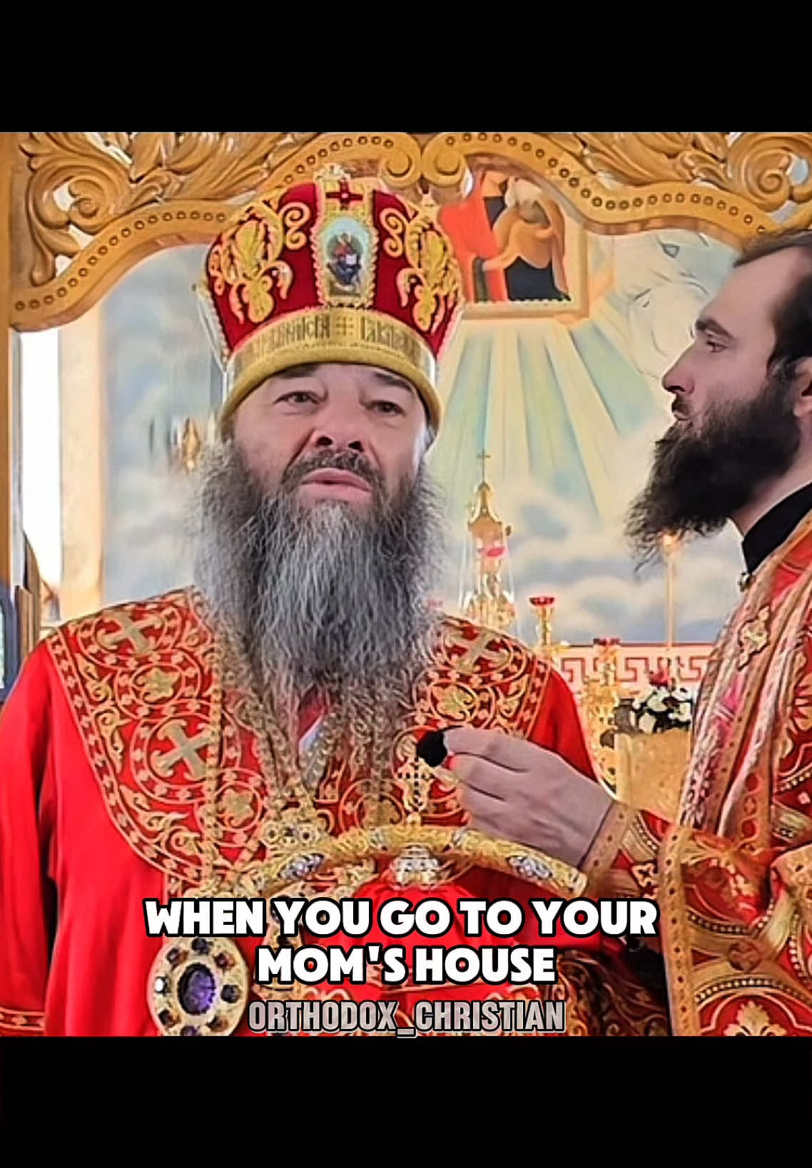 Mitropolitul Longhin  Dumnezeu te întreabă ți-e greu ? Ti-e tare greu ? 😥  #shorts #orthodox #god #christianity #jesus 