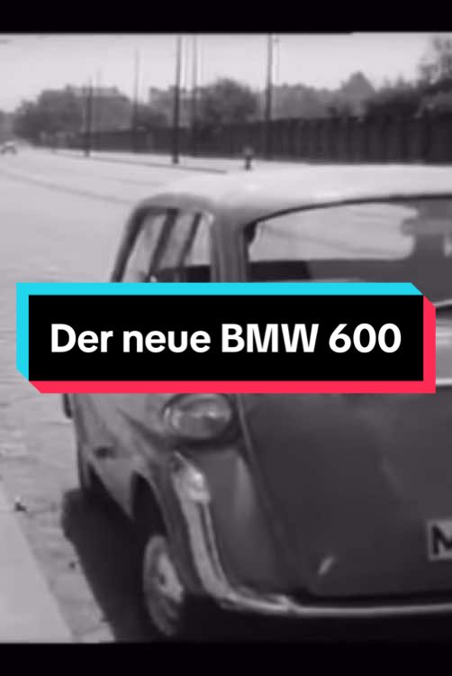 Das neue BMW Model aus den 1950ern 🚙💨 #bmw #auto #damals #sportwagen #autobahn 