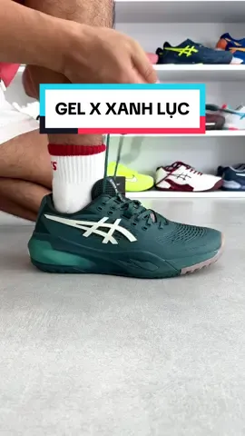 Gel X Xanh lục về bù thêm #giaypickleball #giaytennis #pickleball #giaypick #gelx #gel #resolution #giaythethao 