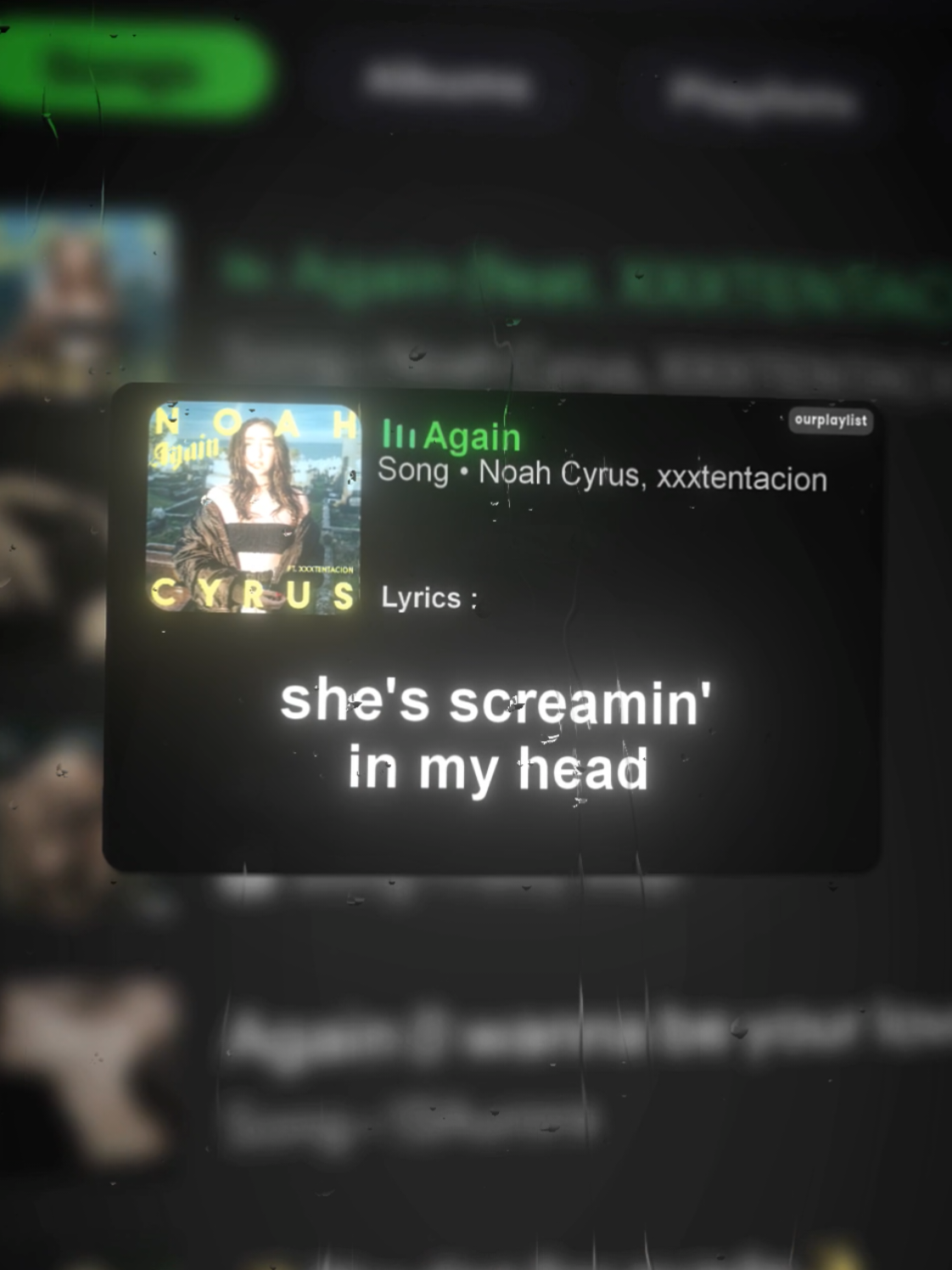 Again > #mytypemusic #again #noahcyrus #xxxtentacion #music #lyrics #fyp #viral #🎧 #foryou #foryoupage 