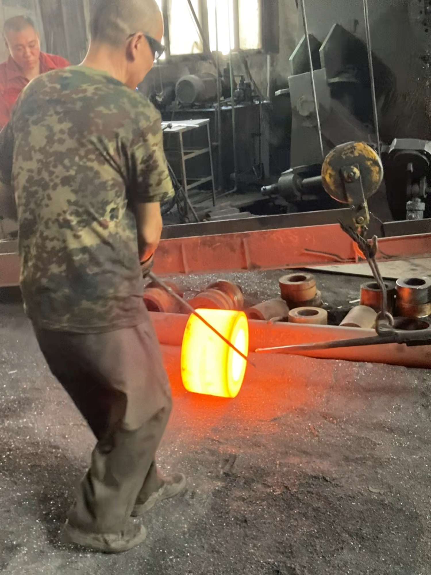 The Heat Is Real. The Work Is Relentless. #factory #worker #process #manufacturing #blacksmith