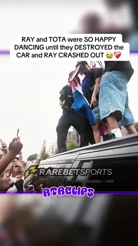 Ray crashed out after he destroyed the var 😭🙏 #ray #viral #tota #trending #fyp 