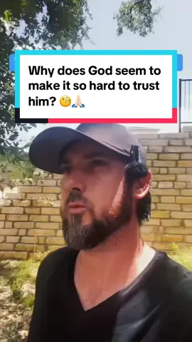 Why does God seem to make it so hard to trust him? 🧐🙏🏻#fypシ #christiantiktok #quietchurch #fyp #trending #faith #god 