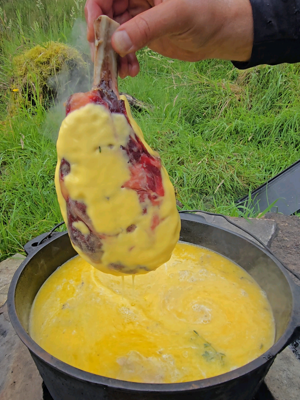 Butter Steak, Water cooked🔥 #fyp #asmr #food #butter #steak 