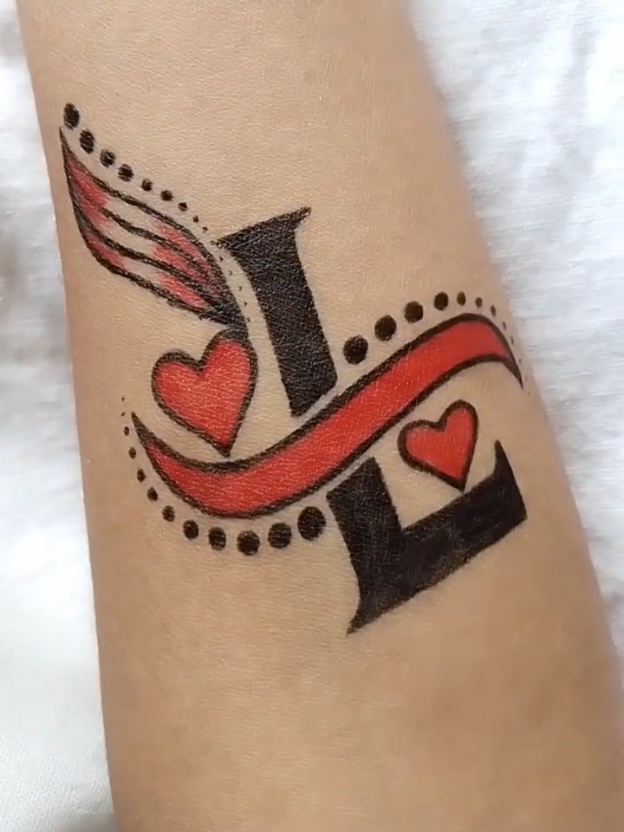 unique tattoo idea #asmer #tattooartist #artistkumresh #paviarts #redballtattoo 