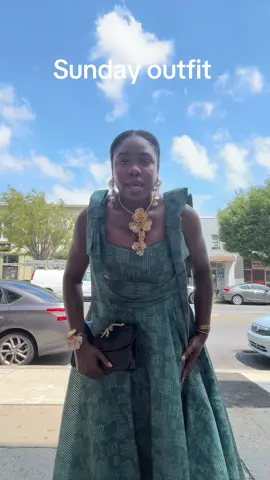 Love this dress #nigeriandesigner #churchtiktok #churchoutfit 