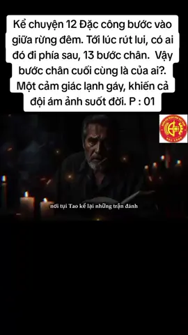 Kể chuyện 12 Đặc công bước vào giữa rừng đêm. Tới lúc rút lui, có ai đó đi phía sau, 13 bước chân.  Vậy bước chân cuối cùng là của ai?. Một cảm giác lạnh gáy, khiến cả đội ám ảnh suốt đời. P: 01. #muoihainguoimuoibabuocchan #xuhuong #follow 