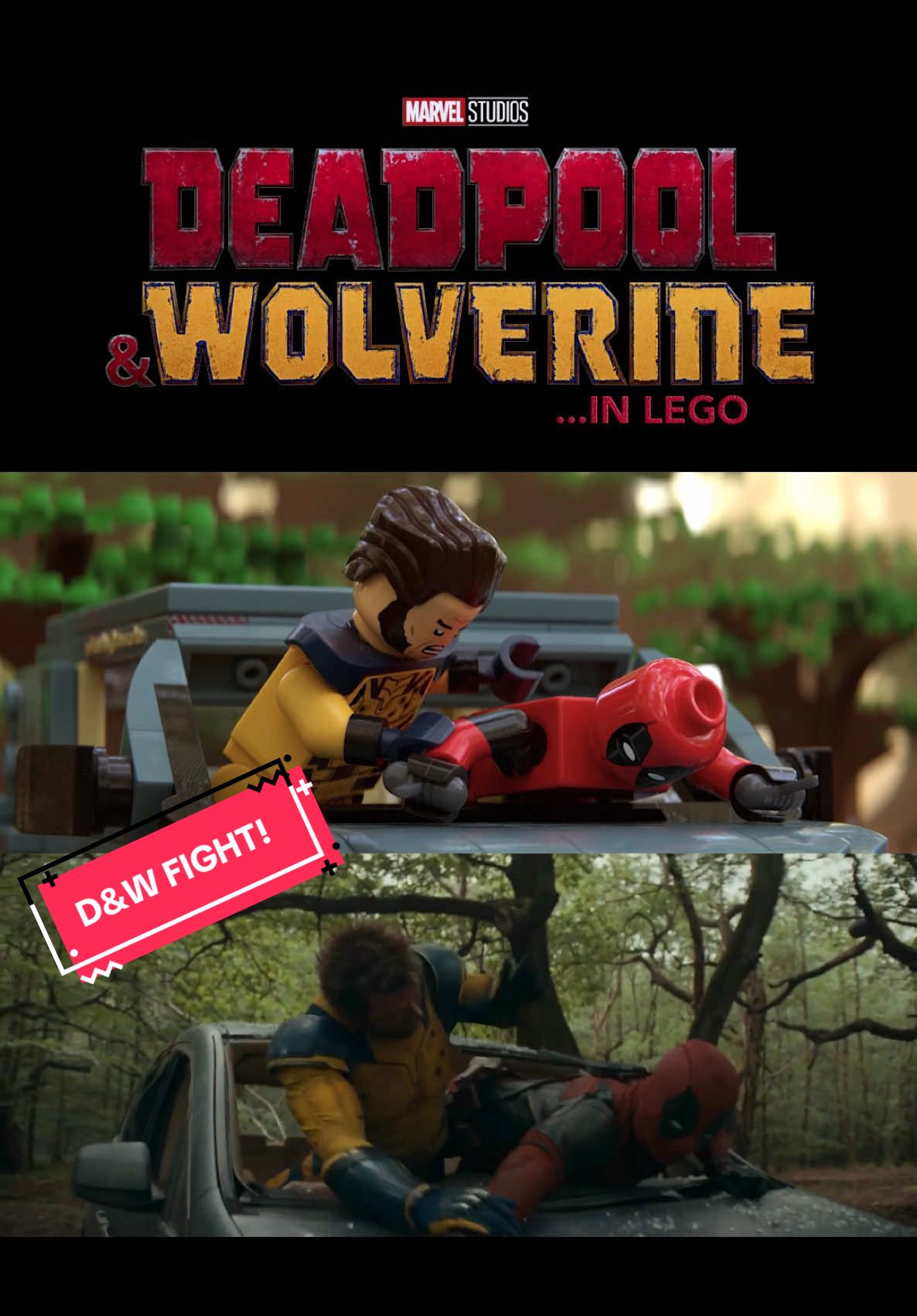I just realized I never posted this together as one whole scene here. I posted the speech part and the fight part, but now…here’s the whole thing! Enjoy the Deadpool and Wolverine Honda Odyssey Fight Scene ☺️🙌🏻 #deadpoolandwolverineedit #lego #blender #animation @Ryan Reynolds @Marvel Entertainment 