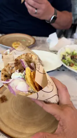 Can’t beat a gyro in Greece 🇬🇷