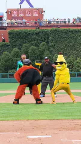 hey @Philadelphia Flyers come get your mascot😭 #savannahbananas #bananaball #flyers #gritty #NHL #mascots 