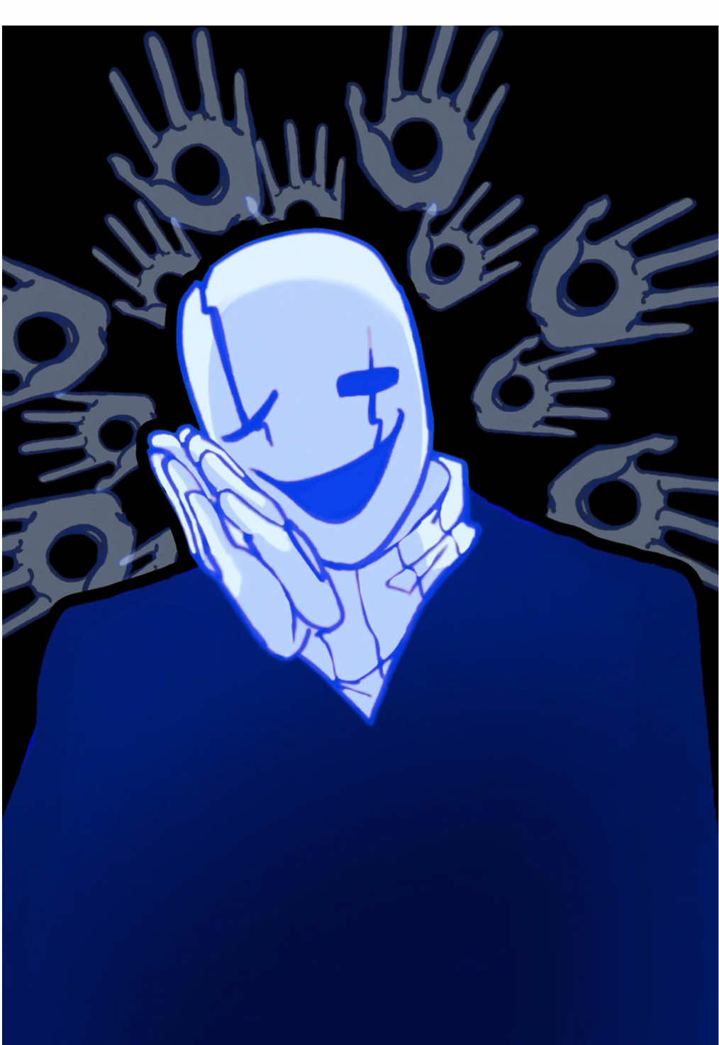 Gaster + Pepper Steak  - #gaster #wdgaster #sans #papyrus #deltarune #undertale #utdr #deltarunefanart #undertalefanart #イラスト #fyp 