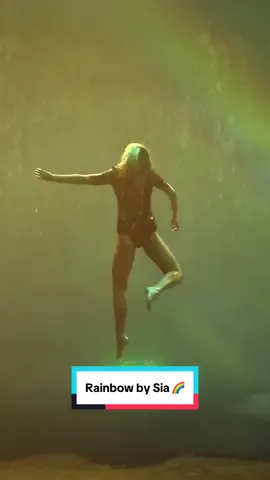 I CAN SEE THE RAINBOW 🌈 #sia #mylittlepony #maddieziegler #sing #singing #dancer 
