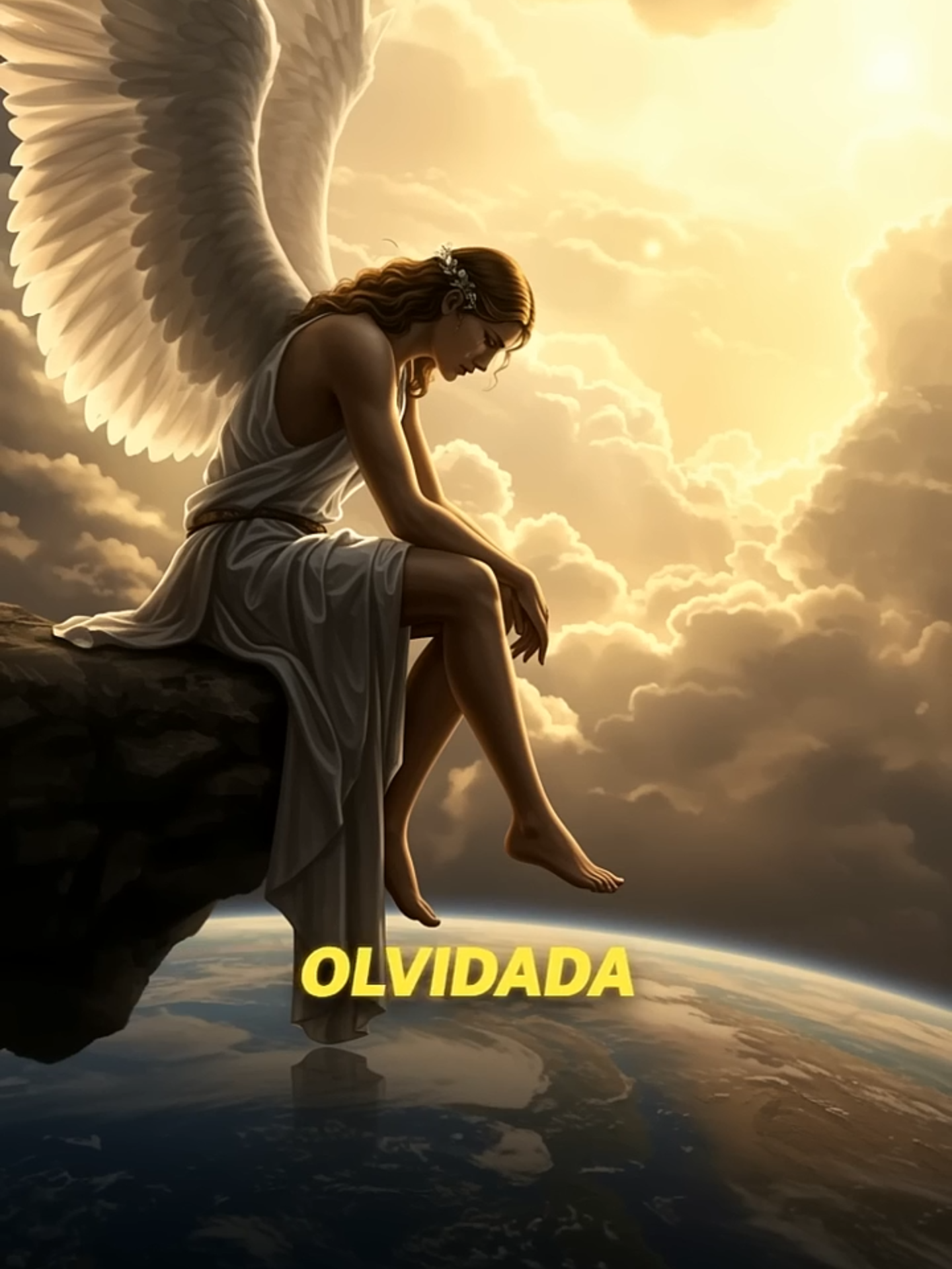 Un ángel desafió a Dios para comprender el dolor humano. Perdió su memoria, vivió como hombre, sufrió pobreza y traiciones. 👼    #historiaolvidada #ángelcaído #reflexionespiritual #elcieloenlatierra