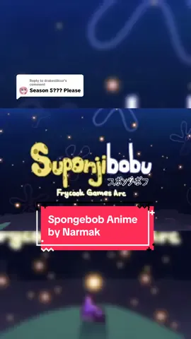 Replying to @drakeslilcuz #soongebob #spongebobsquarepants #spongebobanime #animefyp 