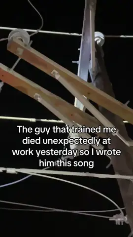 R.I.P. you will be missed #bluecollar #lineman #underground #troubleshooter #fyp #blowthisup #trending #foryoupage #trending #viral #trend #comedy #jokes #fypシ #linemanlife #linetrash⚡️ #workplaceproblems 