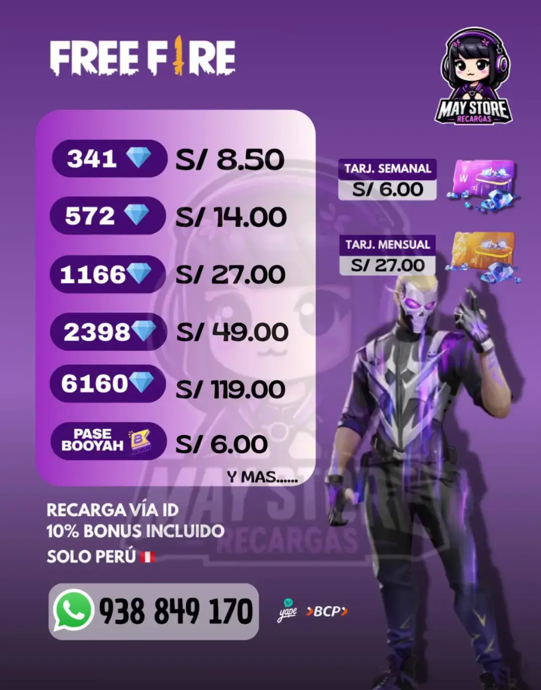 Los mejores precios 🤭💥✅ Contamos con referencias y grupo de WhatsApp 😎✨ #freefire #diamante #pasebooyah🔥 #paratii #recargadediamantes 