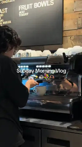 fun sunday morning ☕️✨⛪️ #fyp #Vlog #family #matcha #coffee 