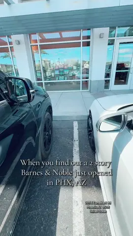 This Barnes & Noble opened last month and it is stunning! There was so much space and merchandise! It was beautifully organized! Definitely another bookstore for me to spend l hours in 🤪 I’m going to do another video with clips of the inside! @Barnes & Noble  #BookTok #bookish #bookstore #fyp #readers #readersoftiktok #romance #romancebooks #harrypotters #books #viral 