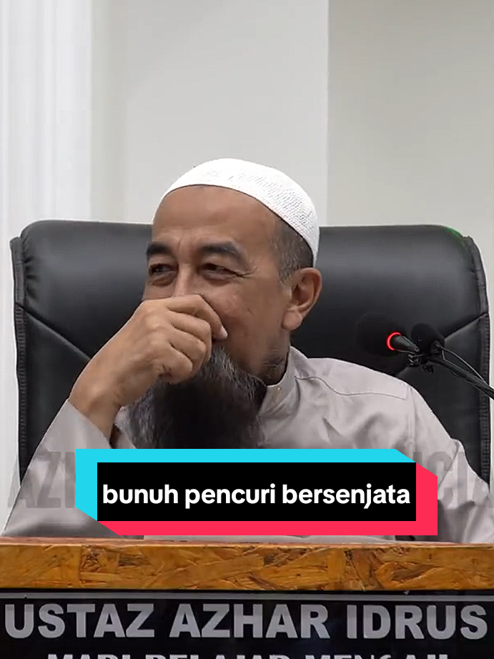 bunuh pencuri bersenjata - ustaz azhar idrus #ustazazharidrus #uai #viral 