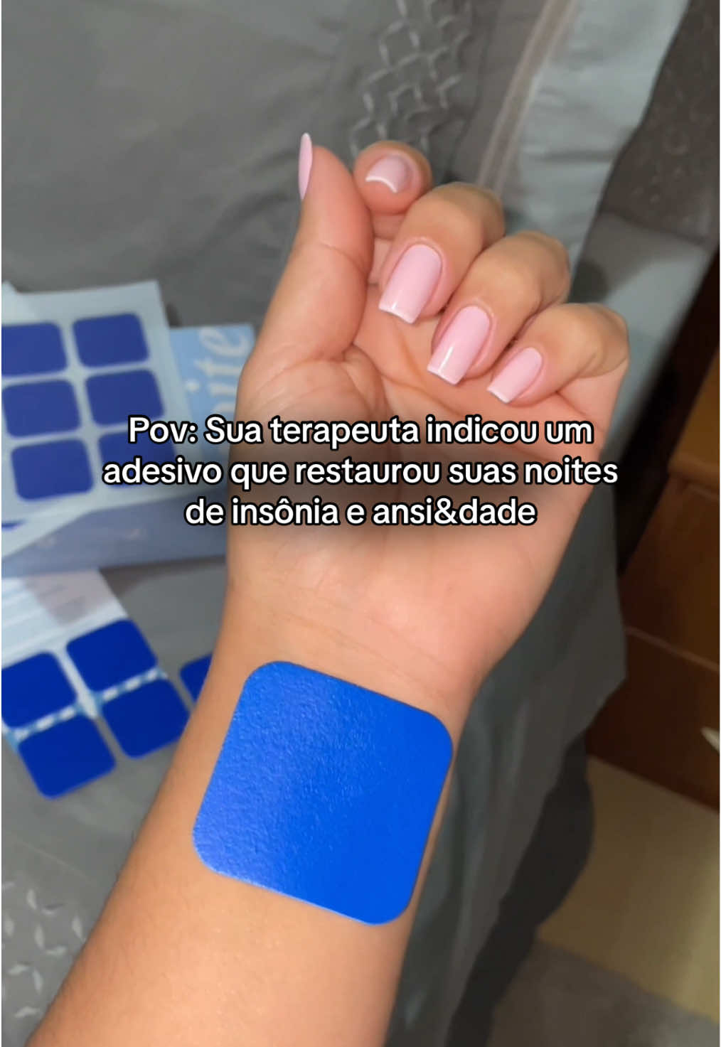 Não tem preço dormir bem e acordar disposta! 🙏🏽✨ #adesivodosono #ansiedade #insonia #dormir #energia 