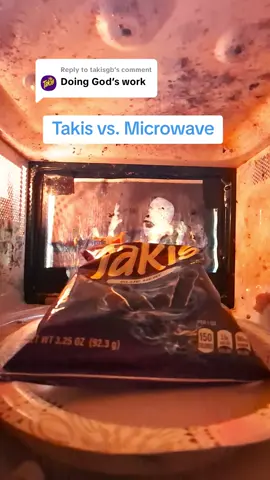 Replying to @takisgb @Takis vs. Microwave #science #experiment #microwavemeltdown #relaxing 