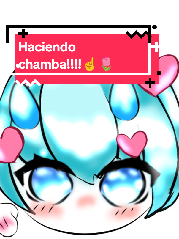 jejje. dibujando ; pero chambeando  para @Gabii_Tenshii  xd 💗☝️🤓