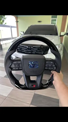 Toyota Vigo Install Lc300 Gr Steering（Piano Black） #lc300grSteering 