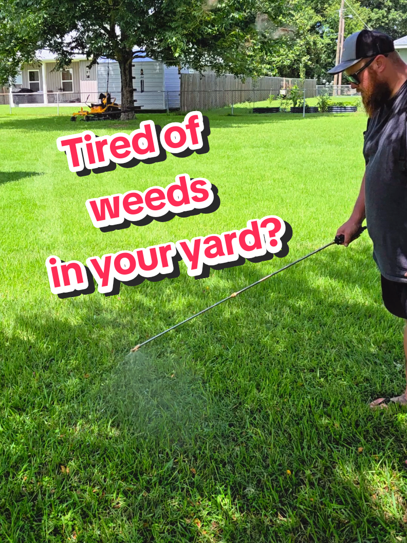 Tired of having weeds in your yard? This will help! #vevor #automaticsprayer #electricsprayer #grass #yardwork #yard #tiktokshop #tiktokshopreview #fyp #fypage 