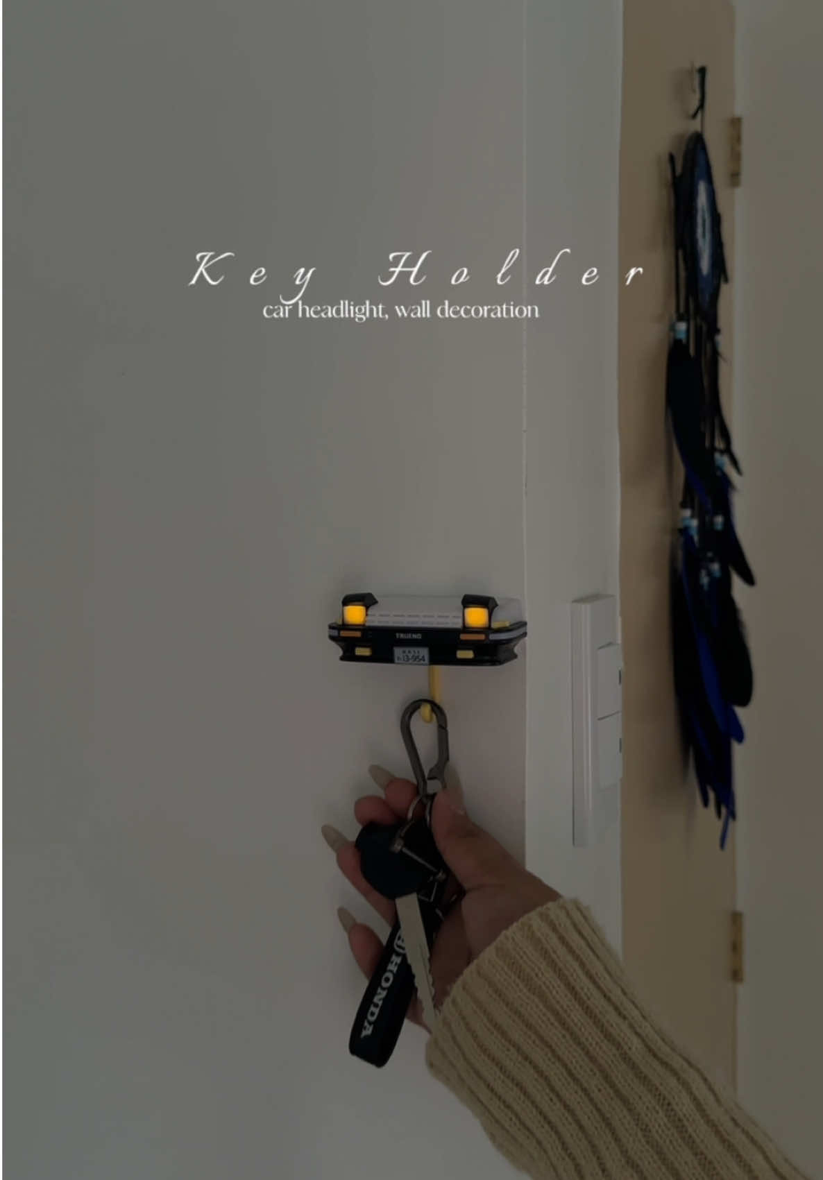 Wall key holder. #trending 