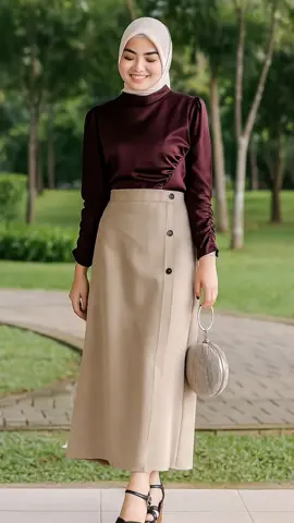 Luna Skirt | Rok Panjang Benga