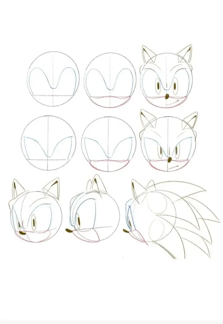 esboçosdesonic#desenho#pinterest#ideias#tutirial#girllikeme#sonicthehedgehog#viewsideias