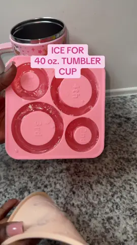 Another TikTok shop find that I use on a DAILY basis!! #tumblercups #tumblercup #icemold #icetray #meoky🥤cups #StanleyCup #stanleytumbler 
