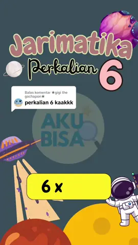 Membalas @★gigi the gachapon★ haloo, kak! ini lanjutan perkaliannyaa yaaa, yaitu perkalian 6! semoga bermanfaat ☺️✨ #jarimatika #perkalian #perkalian6 #jarimatikaperkalian6 #jarimatikaperkalian #matematika #perkalianjari #hitungcepat #hitungcepatperkalian 
