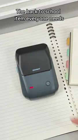 Back to school must-have, every student needs#LabelingSolutions #label #labelprinter #labelmaker #niimbot #BackToSchool #SchoolSupplies #ClassroomSetup #printpictures 