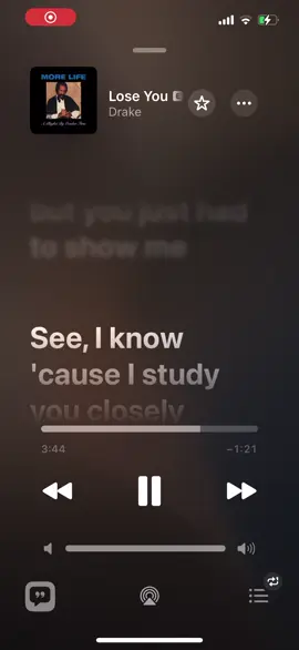 🎧 Lose you #drake #lyrics #fypシ 