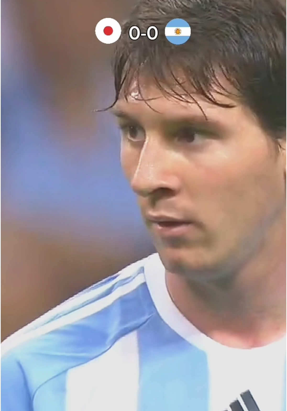 Japan vs Argentina 2010 🔥☠️ #japan #argentina #2010 #messi #futbol #japanvsargentina #resumen #pourtoi #fyp #viralvideo 