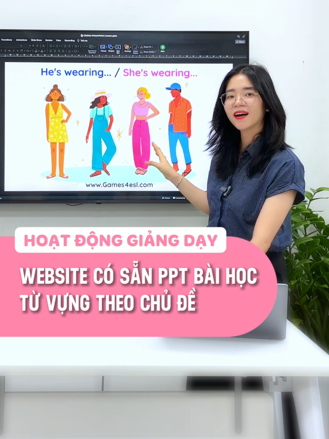 Website có sẵn PowerPoint bài học từ vựng theo chủ đề 👩‍🏫🎯📚#tesolteacher #dayhocsangtao #LearnOnTikTok #tesol #giaovientienganh #msthaotesol #tesolsimpleeducation