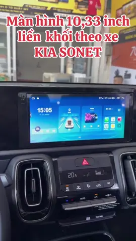 Màn hình liền khối theo xe KIA sonet