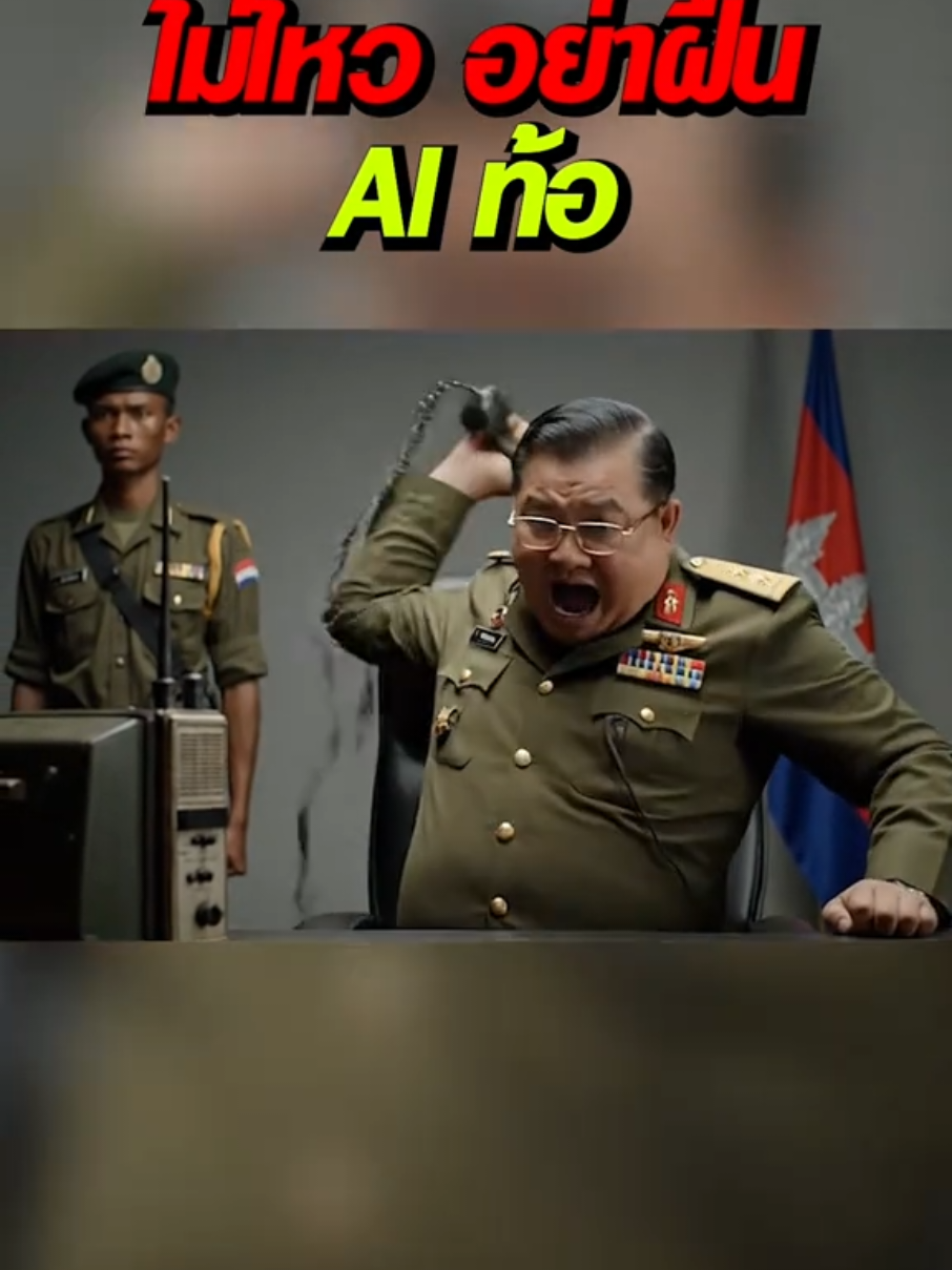 ไม่ไหว อย่าฝืน! #ทหารไทย #aiก็มีหัวใจ #ฮุนเซน #รักเมืองไทย #คลิปตลก #gemini #viral #veo3 #กัมพูชา #ไทยแลนด์🇹🇭 #ประเทศไทย #thailand #มุกตลก #คลายเครียด #ไม่ไหวอย่าฝืน #f16 #ทหารอากาศ 