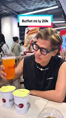 Buffet mì ly 20k tặng nước ngọt #annhungkhongbeo #ancungtiktok #reviewanngon #LearnOnTikTok 