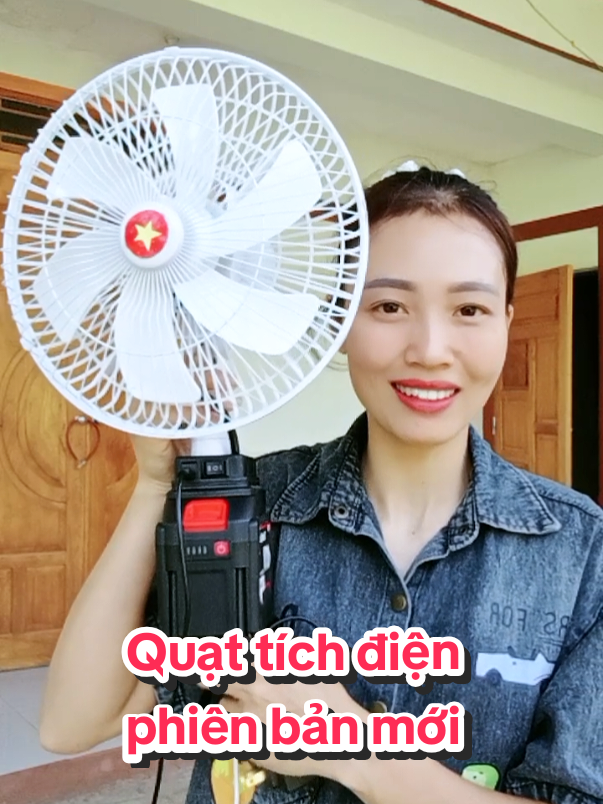 một bộ quạt sử dụng chân pin phổ thông bản 12 inch phiên bản mới dùng cho cả gia đình   #quattichdien #quattichdien12icnh  #quattichdiendoimoi  #phamha2 