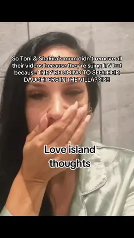Toni and Shakira’s mum will be in the Love Island Villa tonight!!! 🤭  I had a feeling anyways that’s why I didn’t post about it before 😂😂😂😂 #LoveIsland #loveislanduk #loveisland2025 #thegrafties #tonilaites #shakirakhan #loveislandshakira #loveislandtoni 