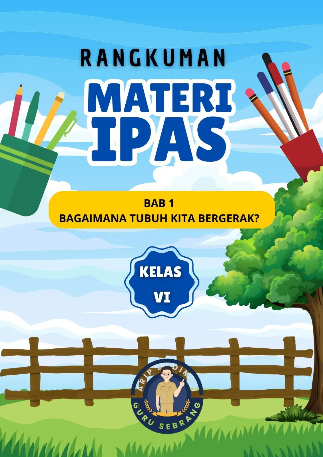 Rangkuman Ipas kelas VI BAB 1 Bagaimana Tubuh Kita Bergerak #rangkuman #ipaskelas6 #kurmer #kelas6 #gurusd 
