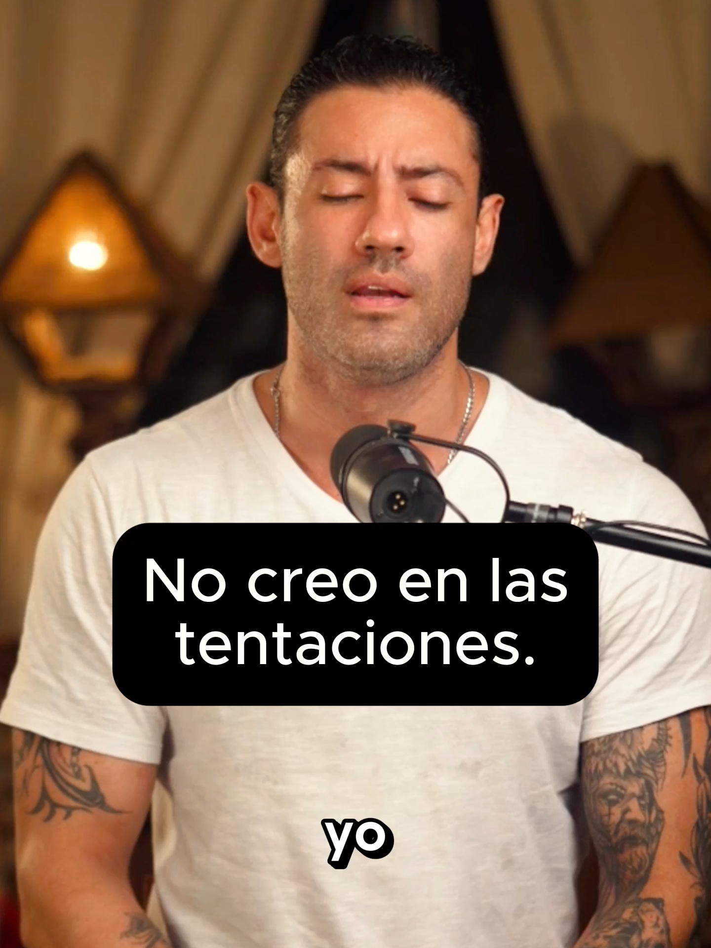 No creo en las tentaciones.  #Frases #motivación #personal #honestidad #hombresdevalor #mujeresdevalor #amor #DanielDueñas