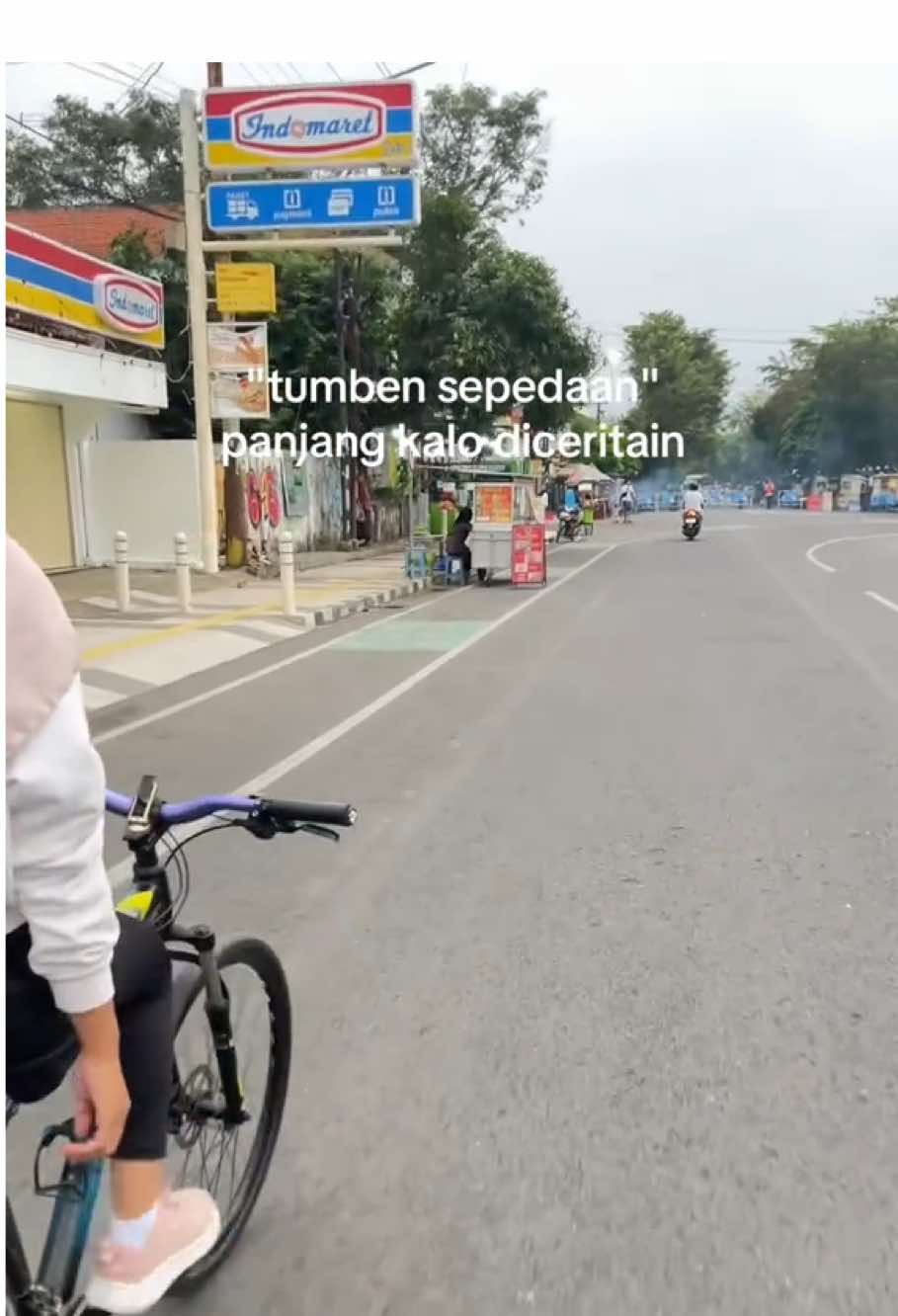 kaum rebahan mendadak suka sepedaan🙇🏻‍♀️❤️‍🩹