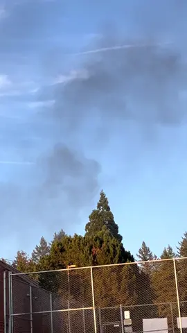 some car caught fire