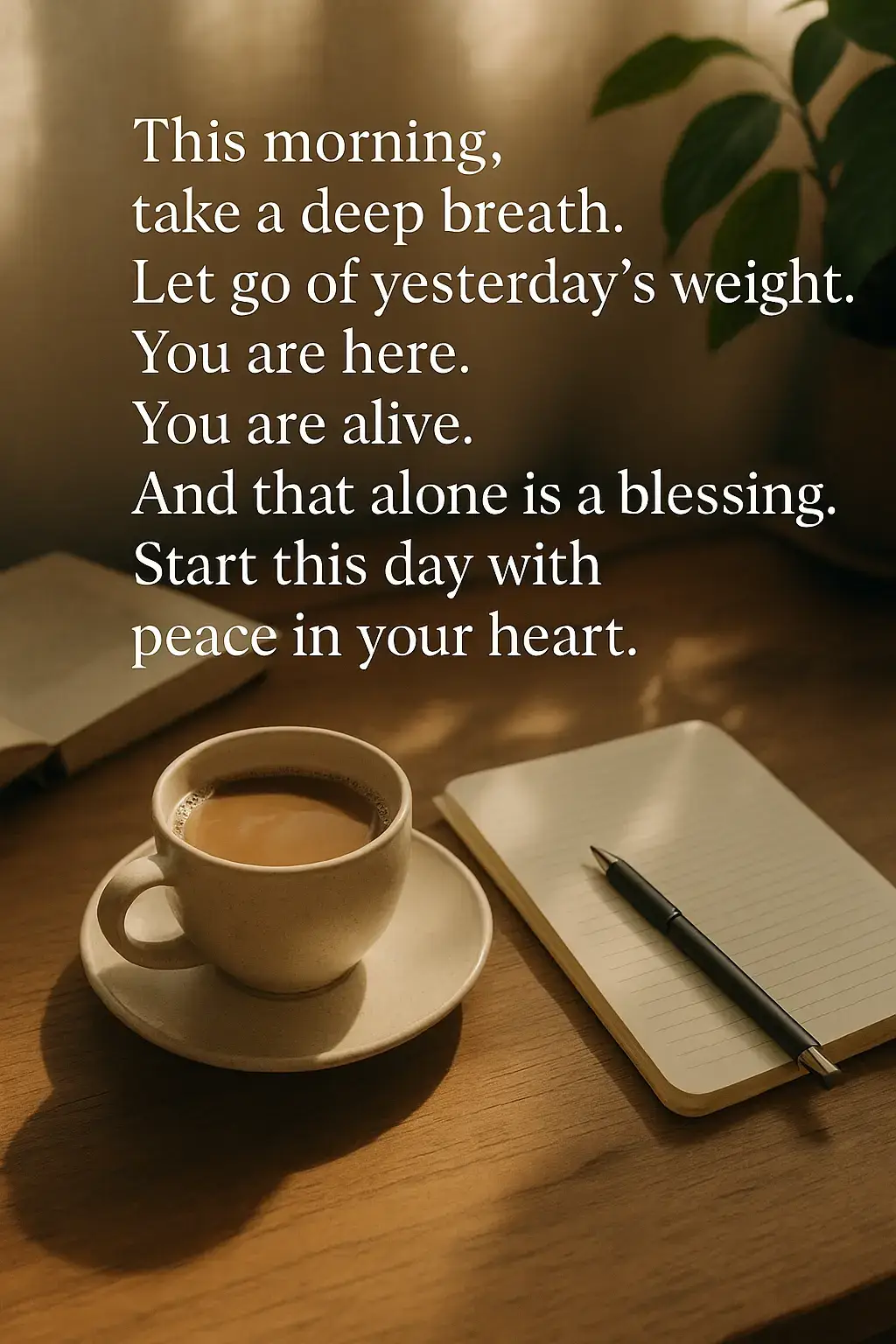 #MorningPeace #TikTokCreator #SoftLife #DailyInspiration #HealingVibes #PeacefulMornings #VoiceoverTikTok #MotivationForYou