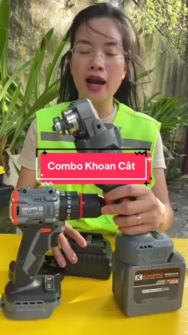 Trả lời @Điện Máy Hùng Hạnh combo Khoan Cắt #thanhmai92 #pin20cell #kampro #maykhoanpin 
